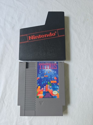 Cartuccia videogioco tetris - cartuccia,