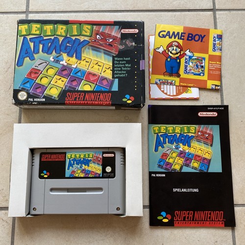 Jeu super nintendo tetris - super,