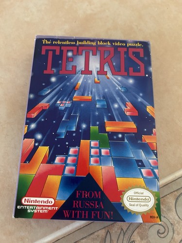 Tetris nintendo game - tetris,