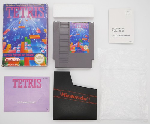 Tetris nintendo nes - tetris, |