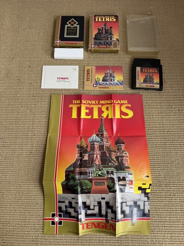 Tengen tetris nes - tengen, cib