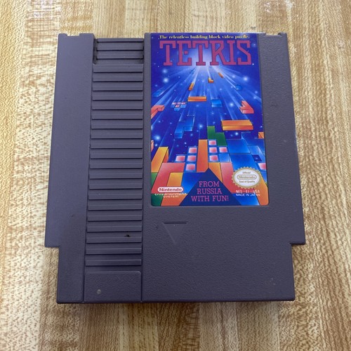 Tetris vintage nes - tetris, cart